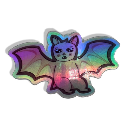 Holographic Bat Sticker