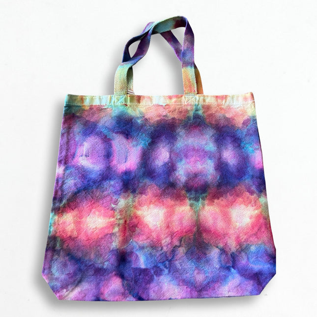 Purple Orange Light Aqua Tote