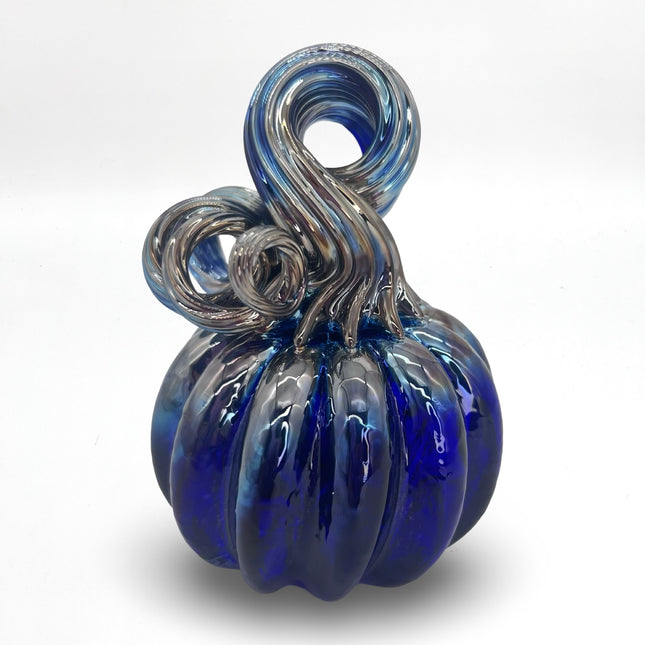 Metallic Cobalt Tiny Pumpkin