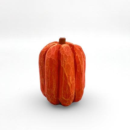 Carved Basswood Pumpkin - Single