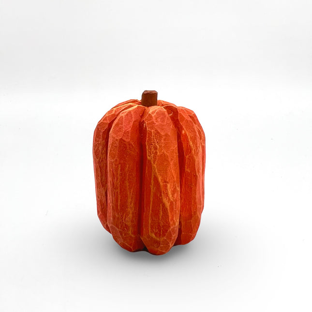 Carved Basswood Pumpkin - Single