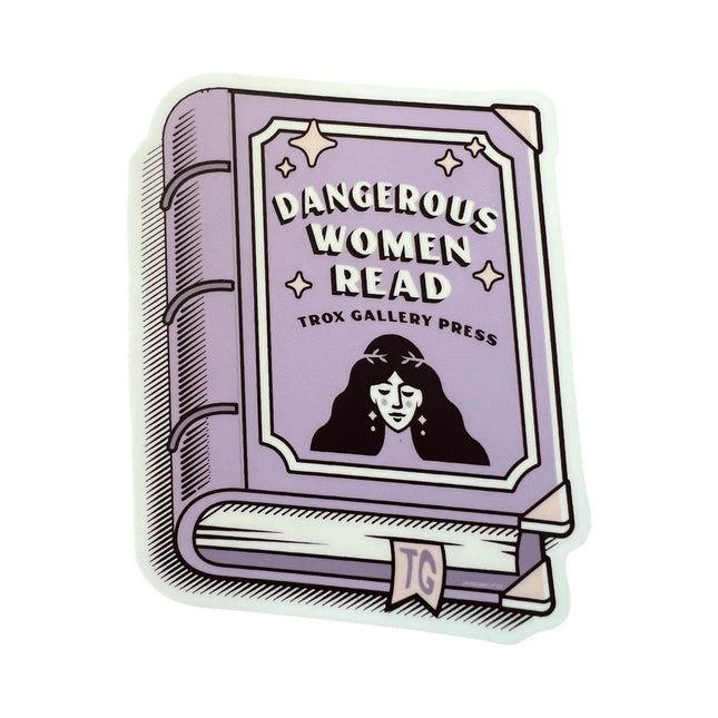 Dangerous Women Read- Trox Sticker