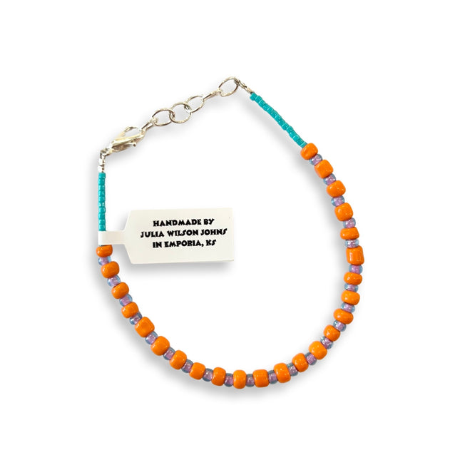 Orange Pink Turquoise