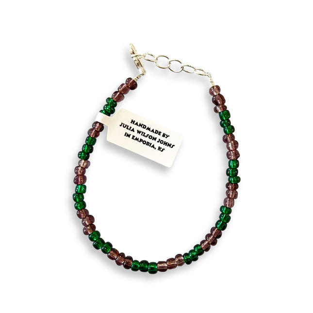 Shiny Dark Green Plum