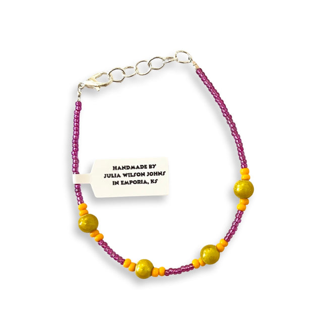 Shiny Fuschia & Yellow