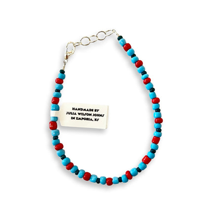 Light Blue Red