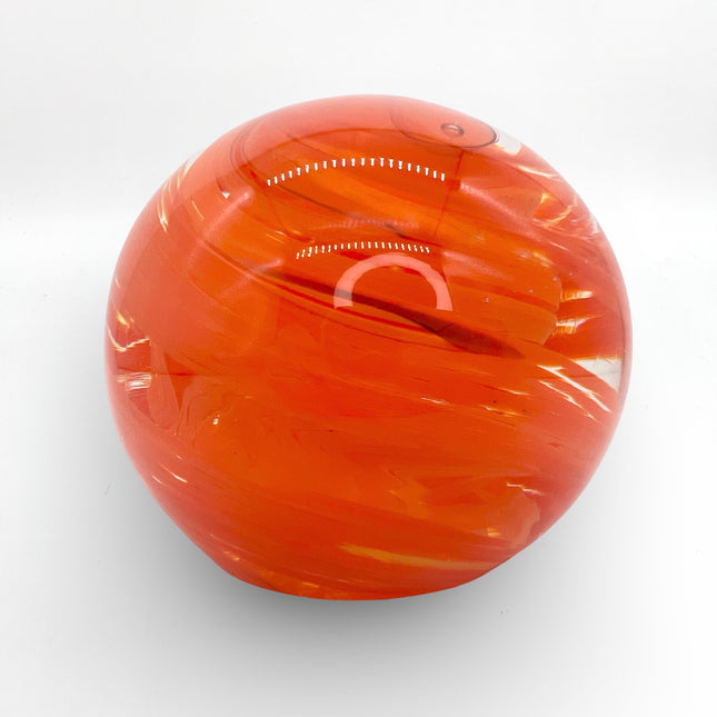 Orange Master Swirl Paperweight