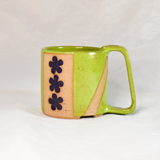 Asterisk Mug Lime Green 2