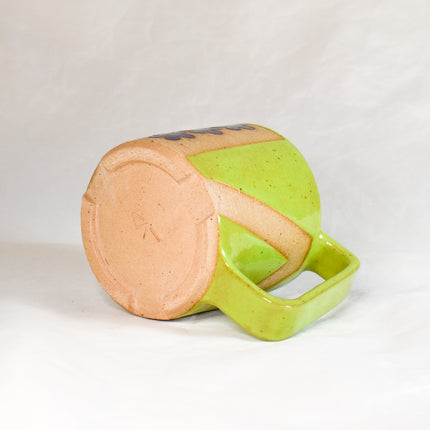 Asterisk Mug Lime Green 2