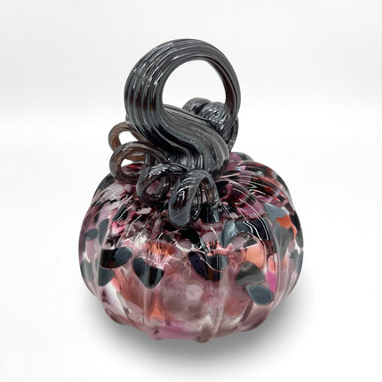 Medium Cranberry Speckled Fat Pumpkin