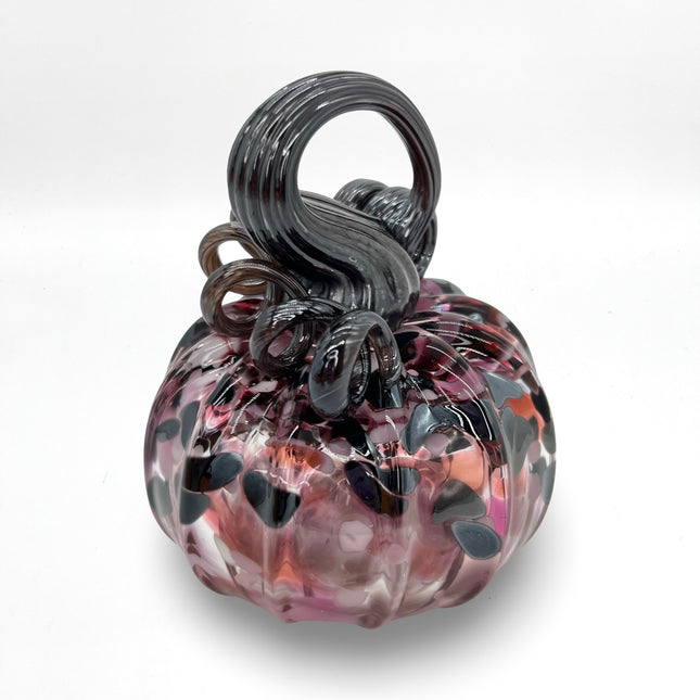 Medium Cranberry Speckled Fat Pumpkin