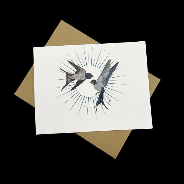 Sparrows Card