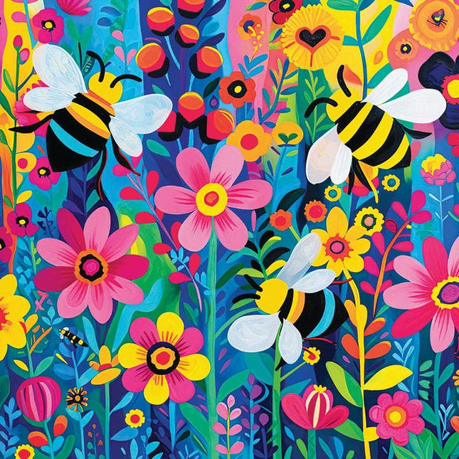 Busy Bee Garden Puzzle
