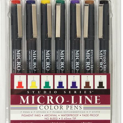 Studio Series Colored Microline Pens