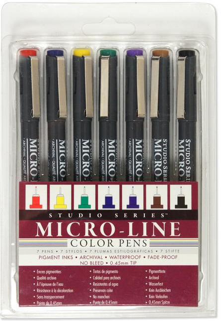 Studio Series Colored Microline Pens