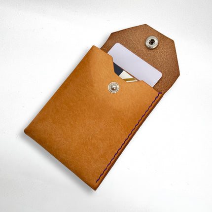 02 | Natural Folded Card Wallet