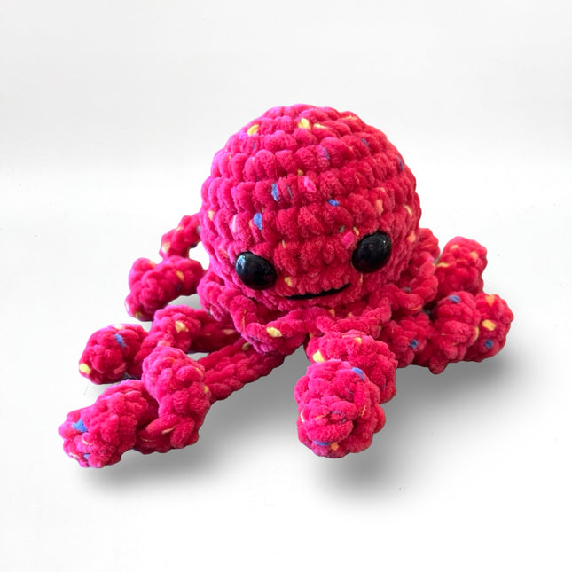 Jellyfish -Dk Pink Speckle