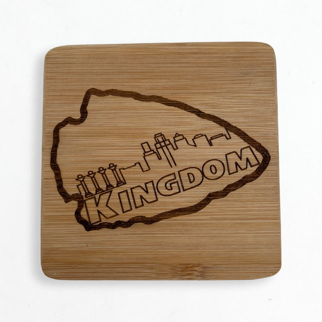 KC Kingdom Bamboo Coaster