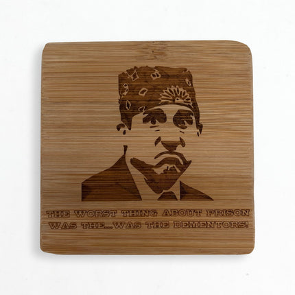 Prison Mike Bamboo Coaster