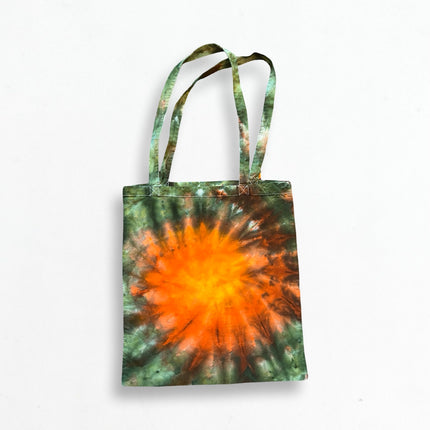 Dark Orange & Green Tote