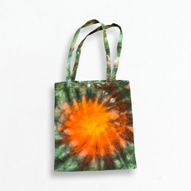 Dark Orange & Green Tote