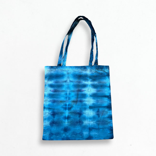 Blue Linear Tote