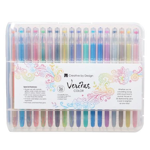 Veritas Set of 36 Gel Pens