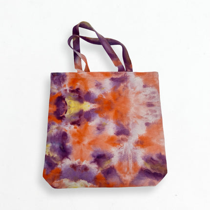 Orange Purple Yellow Tote Bag