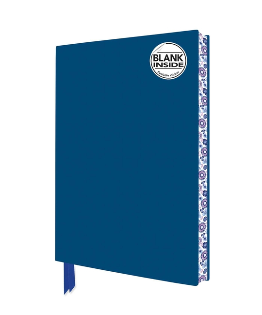 Mid Blue Blank Artisan Notebook