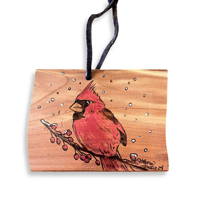 Cardinal Ornament