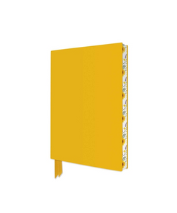 Sunny Yellow Blank Artisan Notebook Small