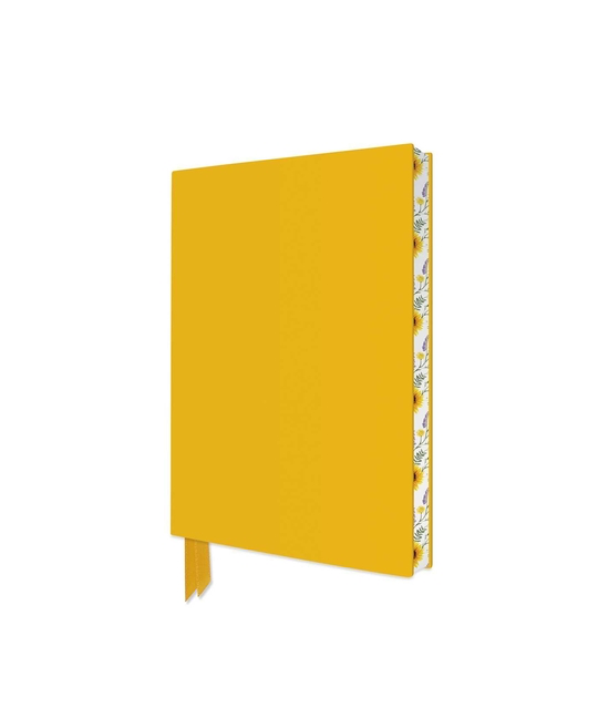 Sunny Yellow Blank Artisan Notebook Small