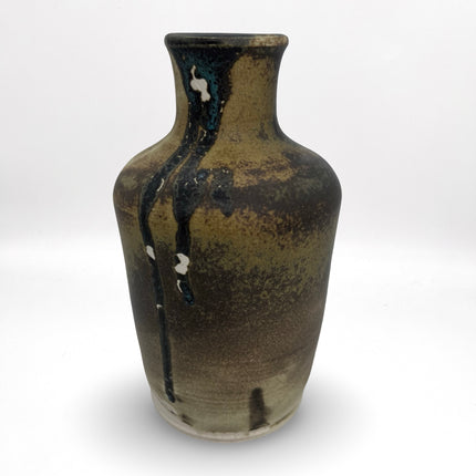 1 | Large Green & Brown Vase