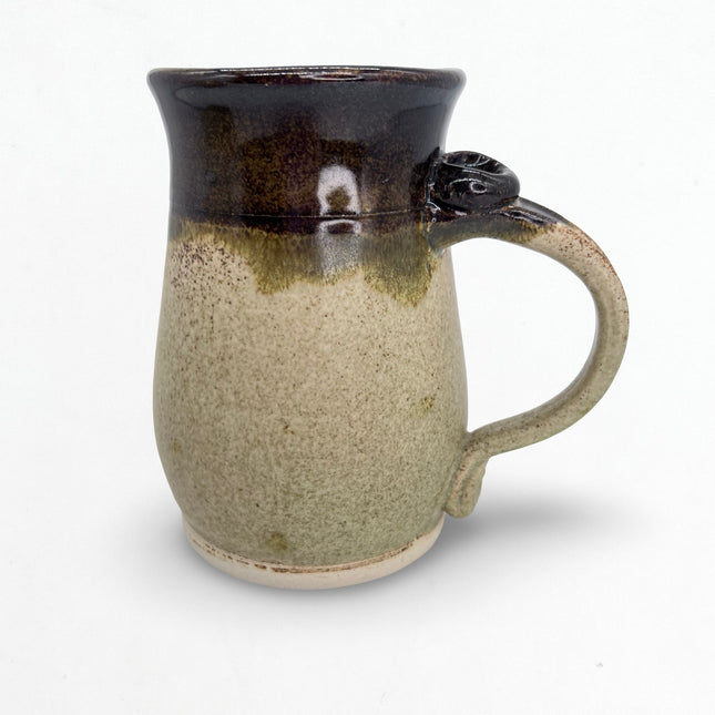 3 | 16oz Brown & Green Mug