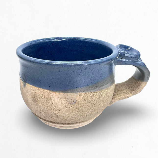 13 | 10oz Tan & Blue Mug