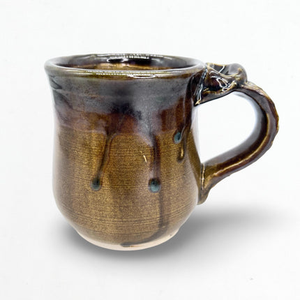 7 | 12oz Dark Brown Mug w/ Drips