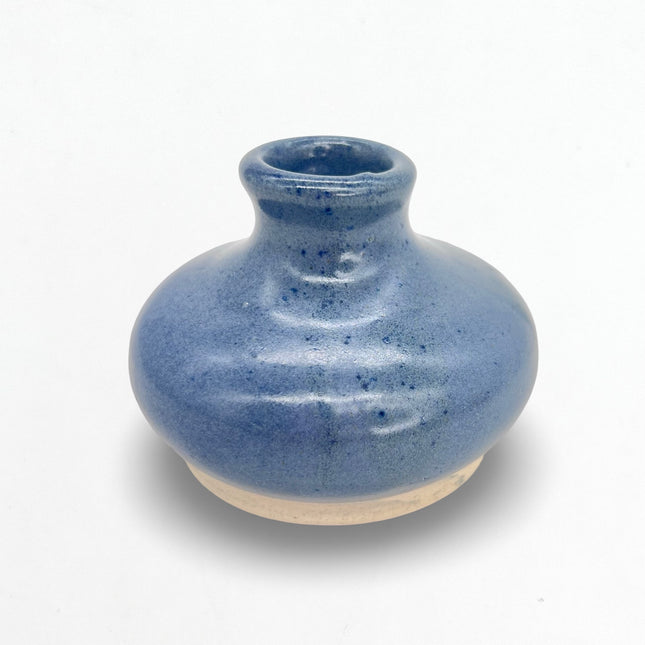 4 | Mini Speckled Blue Vase