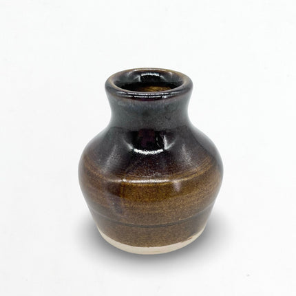 14 | Mini Dark Brown Bulb Vase