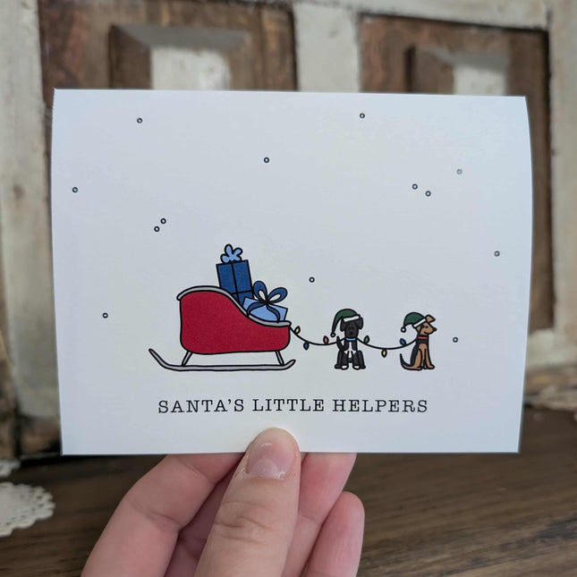 Santa's Little Helpers Card
