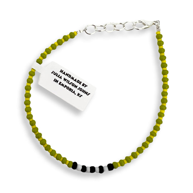 Green Yellow Black White