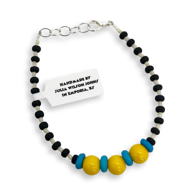 Black White Yellow Pops