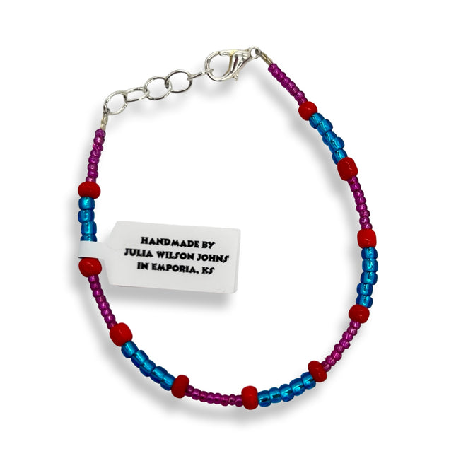 Shiny Fuschia & Teal