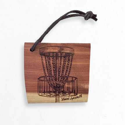 3 | Disc Golf Basket Ornament