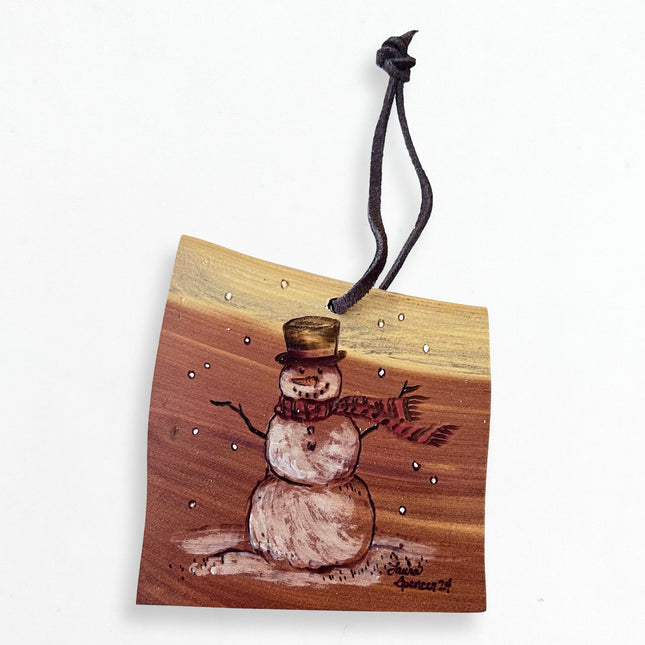 Short Snowman Ornament