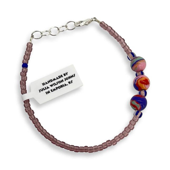 Shiny Lavender Swirl Pops