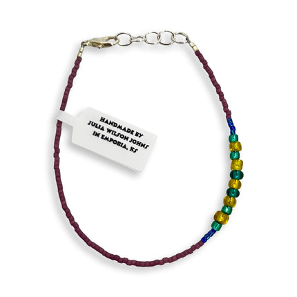 Muted Lavender Blue Yellow