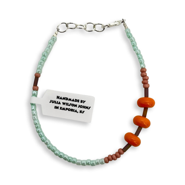 Shiny Sky Blue Orange