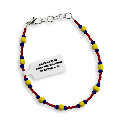 Red Blue Yellow Stacks