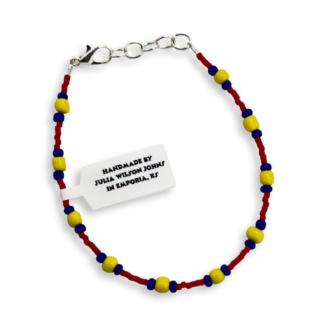 Red Blue Yellow Stacks