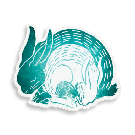 Bunny Family Sticker